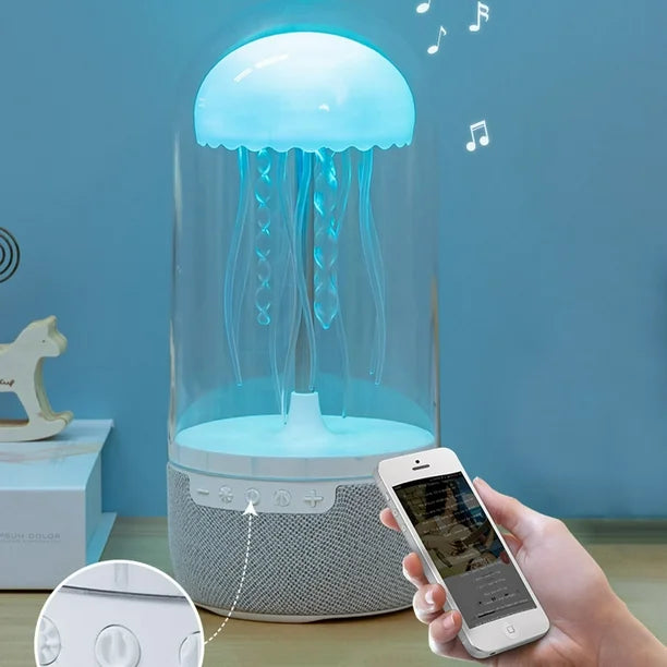 Altavoz LED de medusas